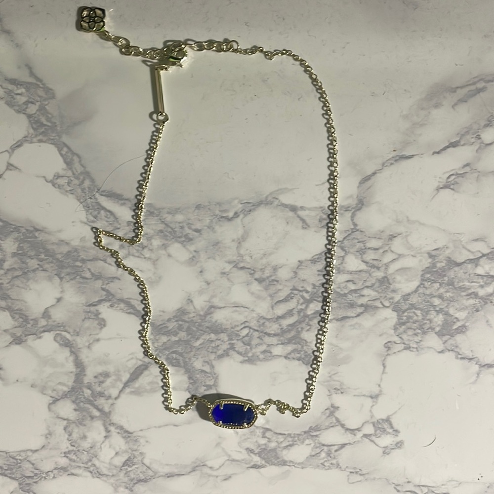 Kendra Scott Sapphire Blue necklace